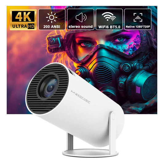4K Android 11 Home Cinema Outdoor portable Projector